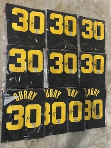 Stephen Curry Signed Warriors Nike ADV Authentic NBA 75 Jersey USASM (LOT OF 3) - Picture 1 of 3