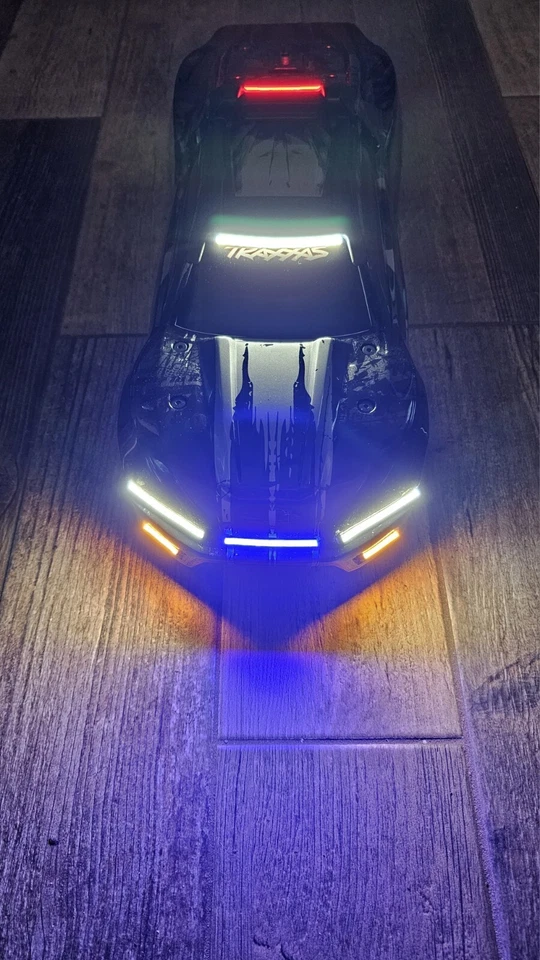 LED Lights for 1:10 scale Traxxas E-revo 4X4 VXL, Losi, Redcat, HPI, ARRMA,craw - Image 1 of 4