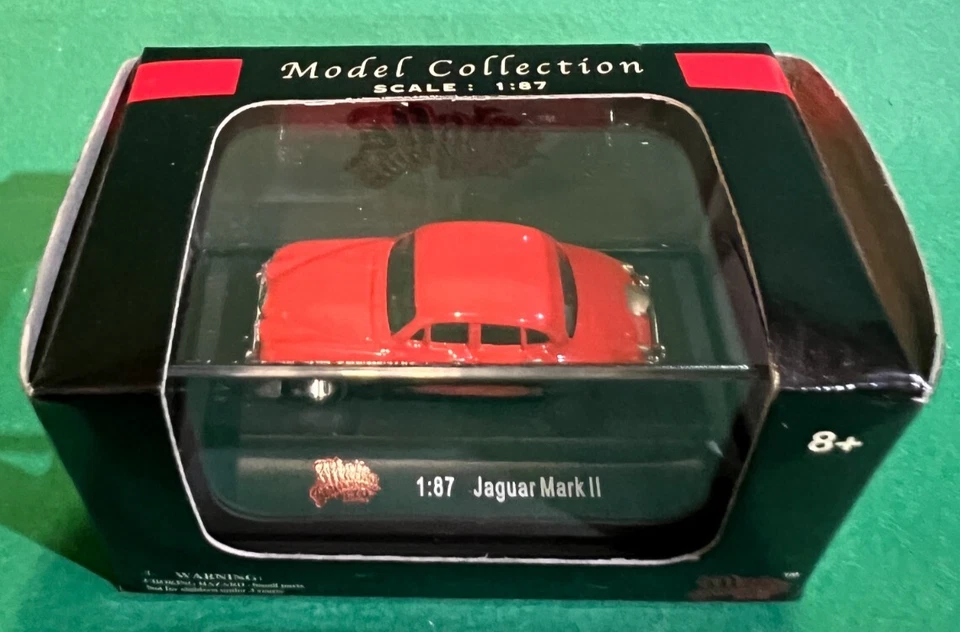 High Speed Malibu International Jaguar Mark II 1:87 压铸完好带盒 BX38 — 第 1/1 张图片