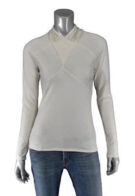 Suéter Para Mujer Ralph Lauren Etiqueta Negra Crema Cachemira Cuello Cruzado Nuevo $655 Foto 1 de 3