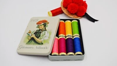 GP 2,49 Euro per 100 M - Gütermann Nähgarn Nostalgie Box 1928 Allesnäher 100m - Bild 1 von 3