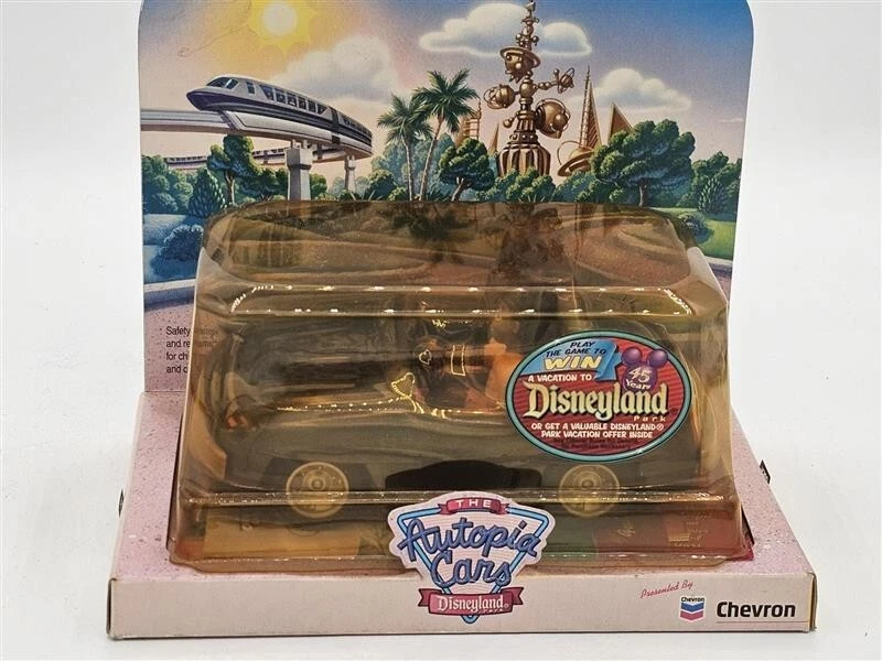 Autopia Cars Sparky 2000 Collectible Chevron Car Disneyland Blue