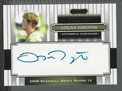 Logan Forsythe 2008 Razor Signature Series AU 0633/1499 Card# 173 - Image 1 of 4