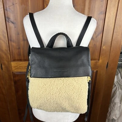 Новый с Ярлыками - Aimee Kestenberg кожи Бали стриженный мех рюкзак Academia тихий роскошь - Изображение 1 из 4