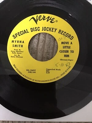 Verve Demo - Myrna Smith - Move A Little Closer To Him - Image 1 of 2