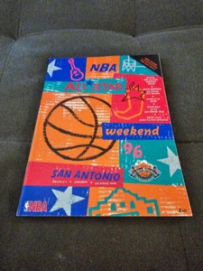NBA All-Star Weekend Program (SA 1996) with Intact Card Sheets. NEUWERTIG. - Bild 1 von 6