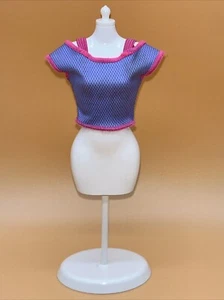 Barbie Made to Move Yoga Doll Shirt Replacement Doll Clothes - Picture 1 of 11