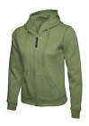 Uneek Clothing UC505 Ladies Classic Full Zip Hooded Sweatshirt