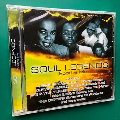 Soul Legends SOOTHE ME Funk CD Wilson Pickett James Brown Curtis Mayfield SEALED - Image 1 of 4
