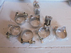 EXHAUST PIPE , HOSE, WATER PIPE, CLAMP. STAINLESS 40-43mm - Picture 1 of 4