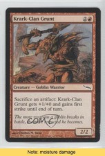 2003 Magic: The Gathering - Mirrodin Krark-Clan Grunt #97 READ 2r3