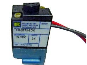 Gebrauchtes MAC 24VDC Pilotmagnetventil für 82A Ventile, TM-DFFJ-2DK - Bild 1 von 4