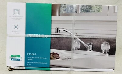 Peerless Classic Two Handle  Chrome Kitchen Faucet P220LF - Image 1 of 2