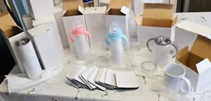 Sublamination Blanks, Bottles, Tumblers, Cups - Picture 1 of 5