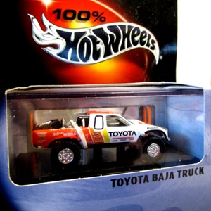 HOTWHEELS..2000..100% BLACK BOX COLLECTIBLES..TOYOTA BAJA TRUCK....."RARE WHITE" - Picture 1 of 4