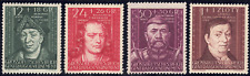 1944 Poland SC # NB36-NB40-Andreas Schluter-4 Different-Semi-Postal-M-H