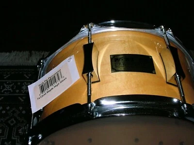 Vintage new old stock 2006 Pork Pie Percussion 7 x 12 CST Maple High Gloss Snare - Image 1 of 4