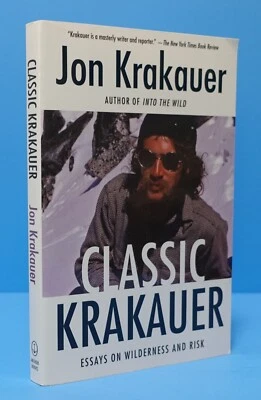 КЛАССИЧЕСКИЙ KRAKAUER НА JON KRAKAUER, МЯГКАЯ ОБЛОЖКА, ПОДПИСАННЫЙ - Изображение 1 из 4