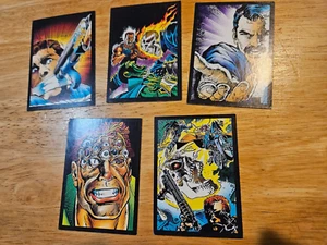 1992 Marvel Ghost Rider II 5er Set Karten - Bild 1 von 5