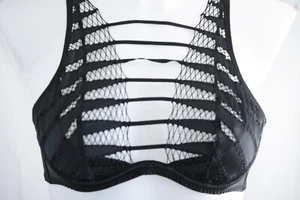 Agent Provocateur ~ RAYNA ~ sexy demi bra BNWT UK 32B black - Picture 1 of 6