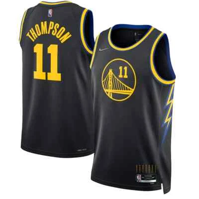 Camiseta deportiva para hombre Klay Thompson Golden State Warriors Nike City Edition Swingman NBA Foto 1 de 4