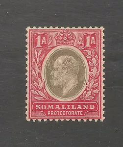 Somaliland Protektorat #41 Sehr guter Zustand neuwertig og - 1905 1. König Edward VII - Bild 1 von 2
