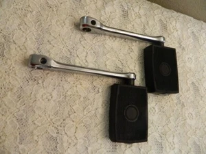 Vintage Schwinn Airdyne Bike Foot Pedals & Crank  #1 - Picture 1 of 2