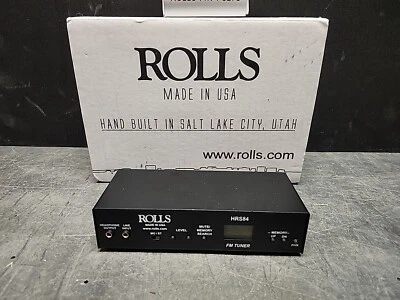 Rolls Digital FM Tuner, HRS84 - Image 1 of 3