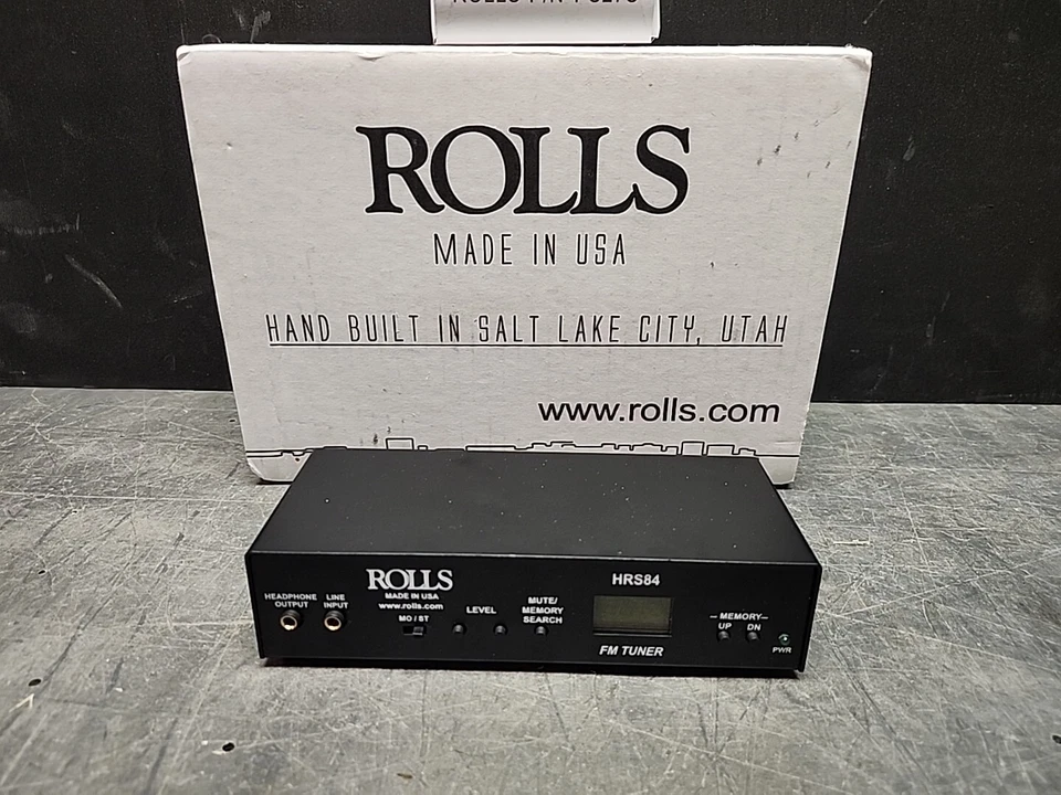 Rolls Digital FM Tuner, HRS84 - Image 1 of 3
