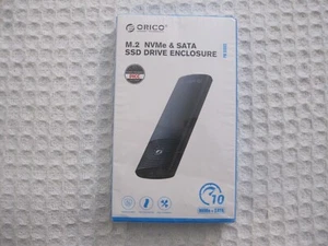 ORICO M.2 NVMe & SATA SSD Drive Enclosure - PWDM-G2 - Blue - Picture 1 of 4