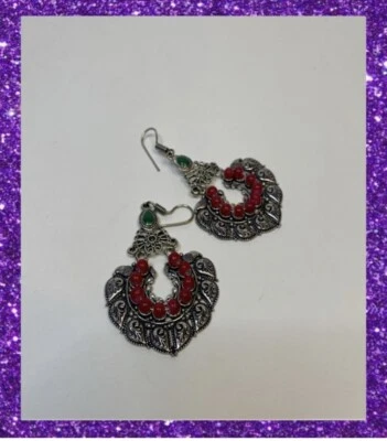 New Hot brand 🔥 Five Star Chic Gear  silver boho earrings  - Image 1 of 3