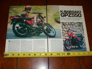 1981 KAWASAKI GPZ550 ORIGINAL ARTICLE - Picture 1 of 4