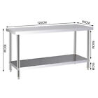 Stainles Steel 4FT 5FT Centre Bench Catering Table Work for Commercial Warehouse