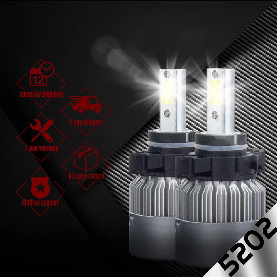 XENTEC LED HID 6K Kit de conversión de faros antiniebla 5202 12276 H16 Pontiac G8 2008-2009 Foto 1 de 4