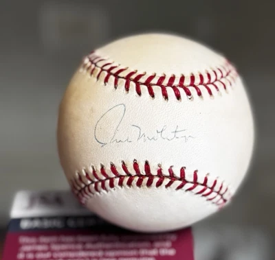 Paul Molitor Autographed Signed OAL Rawlings Baseball - JSA Authentic - Image 1 of 2