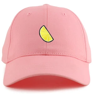 Lemon Patch Youth Size Brushed Cotton Structured Baseball Cap - FREE SHIPPING - Picture 1 of 11