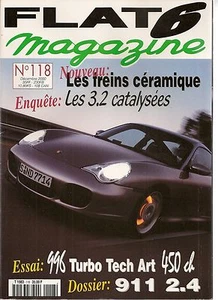 FLAT 6 118 TEST PORSCHE 911 TURBO 3.3 911 2.4 996 TURBO 450PS KERAMIKBREMSE - Bild 1 von 1