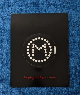 MADONNA PROMO DVD I'M GOING TO TELL YOU A SECRET TRAILER US 2006 RARE BLACK CARD Foto 1 de 4