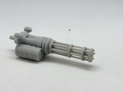 3d Printed ARCTIC BAT B.A.T. MINIGUN 1:12 6" GI Joe Classified/Marvel Legends Cover