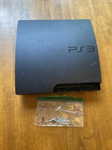 PlayStation 3 Slim OEM Outer Housing Case Shell CECH-3001A Genuine PS3 W/ Screws - Picture 1 of 3