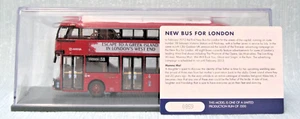 AUTOBÚS CORGI OM46605 1:76 NUEVO PARA LONDRES 38 VICTORIA MAMMA MIA EN CAJA - Imagen 1 de 12