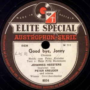 JOHANNES HEESTERS Good bye, Johnny (Nachkriegsfassung ohne Kriegsbezug!) S6688 - Bild 1 von 2