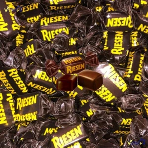 Riesen Dark Chocolate Toffee Chewy toffees coated in dark chocolate 250g-5kg - Picture 1 of 5