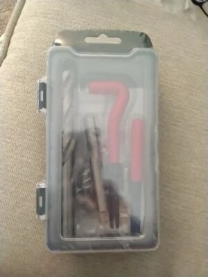 New 15pcs Thread Repair Kit M12 X 1.75x16.3MM Auto Car Helical Coil Tool Set - Image 1 of 4