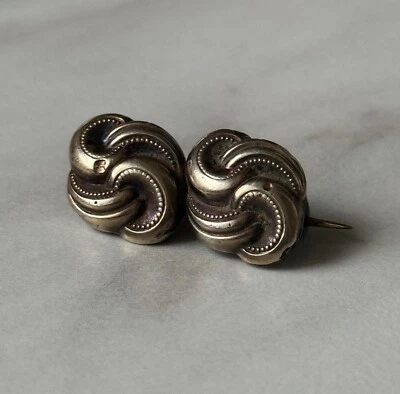 Старинная русская императорская брошь 19 века серебро и золото редкая викторианская - Изображение 1 из 4