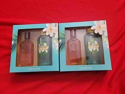 Yves Rocher MONOI EAU DES VAHINES EDT 3,3 OZ Y MONOI LAGUNA LAVADO DE CABELLO Y CUERPO 5 OZ  Foto 1 de 4