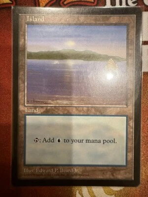 MTG - Island - Red Pack (Beard, Jr.) - APAC Lands (APAC) *NM* - Image 1 of 2