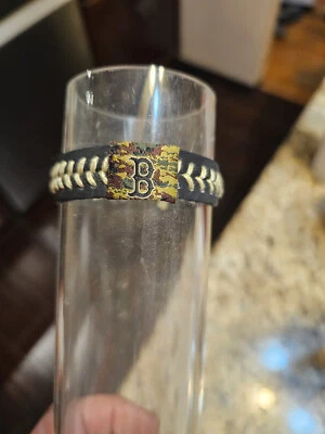 BRAZALETE DE BÉISBOL BOSTON RED SOX CAMUFLAJE MLB CUERO Foto 1 de 4
