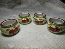Home Interiors Apple Orchard Napkin Rings - 4