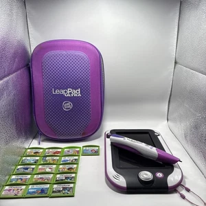 LeapFrog LeapPad Ultra 33300 Pink Learning Tablet senza caricatore lotto 16 giochi lettore - Foto 1 di 9